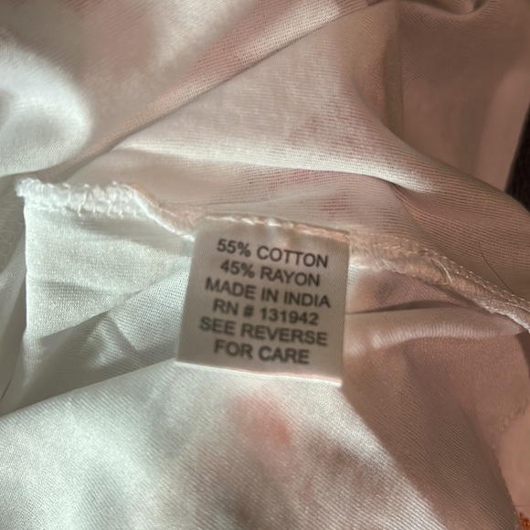 Chic Connection White Dress W/Multi color Embroidery, Womens S/P pre owned - Picture 6 of 9